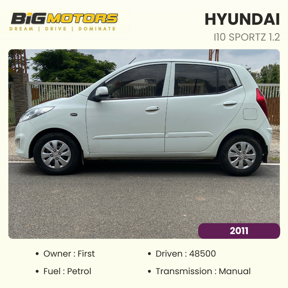 2011 hyundai i10 sportz 1.2 buy used car for sale in bangalore (1)